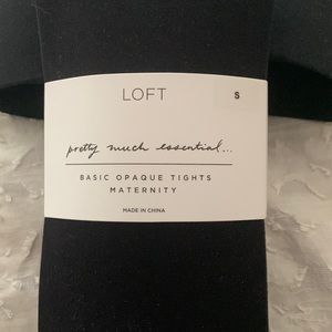Basic opaque maternity tights